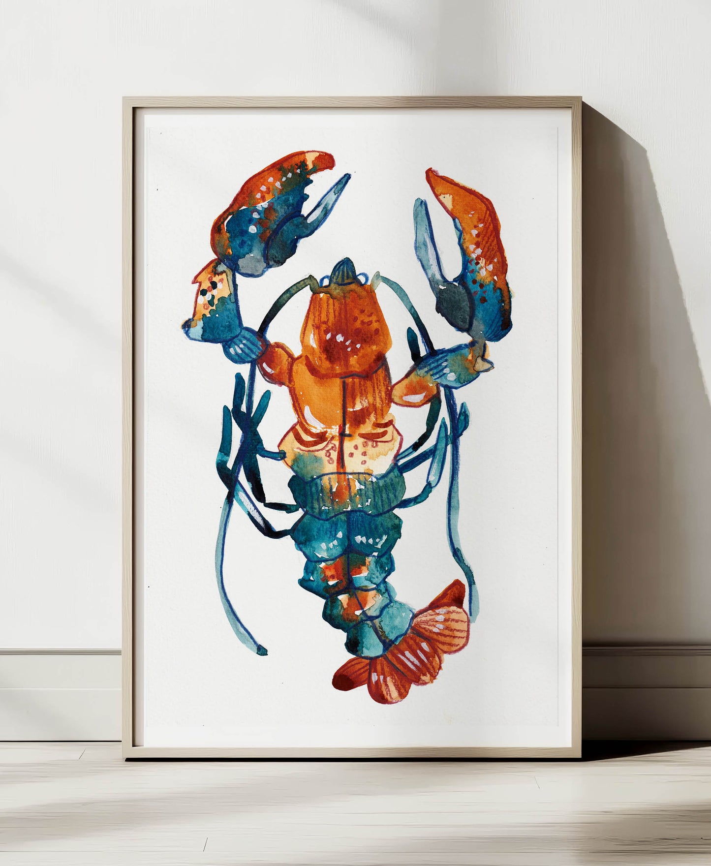 Deep Sea Lobster A4