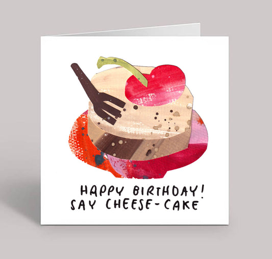 Happy Birthday! Say Cheese (cake)