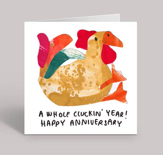 A Whole Cluckin' Year?! Happy Anniversary