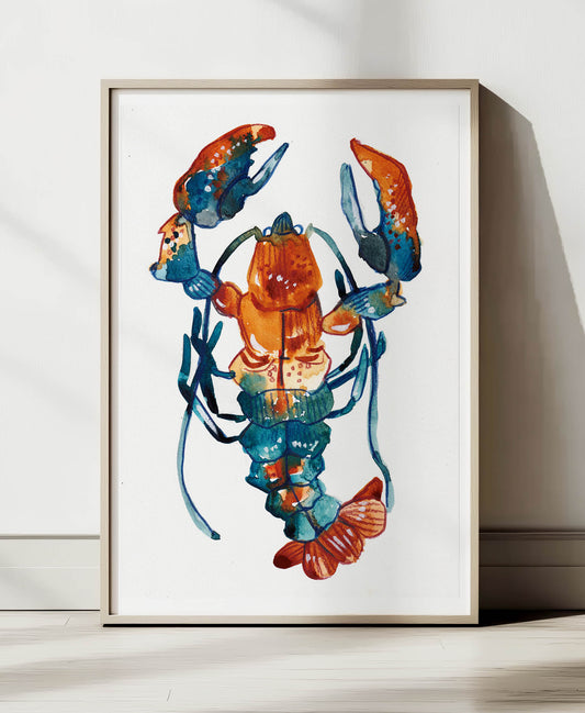 Deep Sea Lobster A4