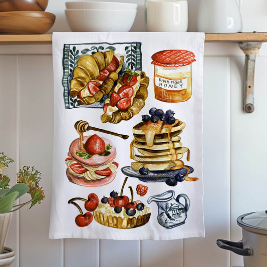 Pastry Shop Tea Towel