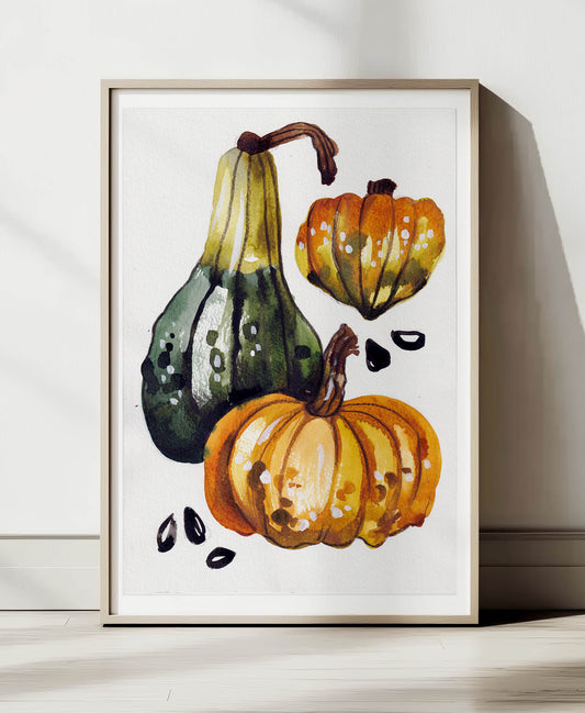Pumpkin Party A4