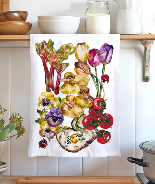 Spring Tea Towel