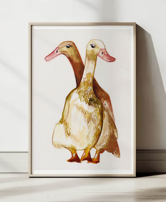 Puddle Ducks A4