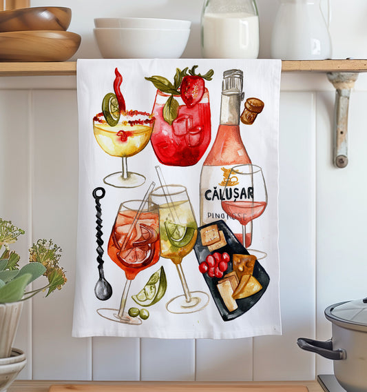 Just One Drink Tea Towel